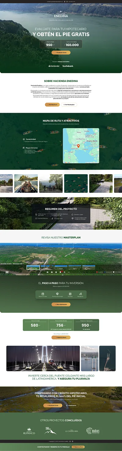 Website layout