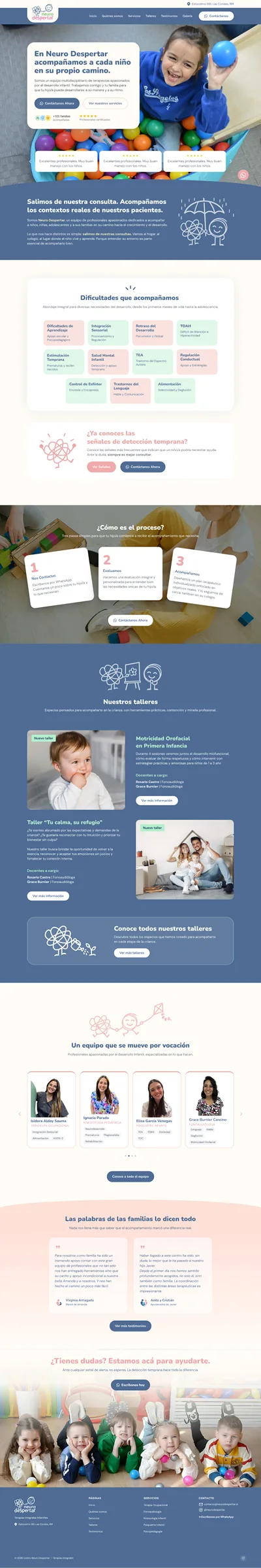 Website layout