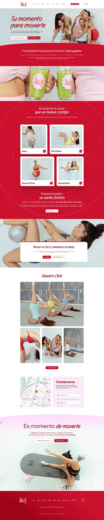 Website layout